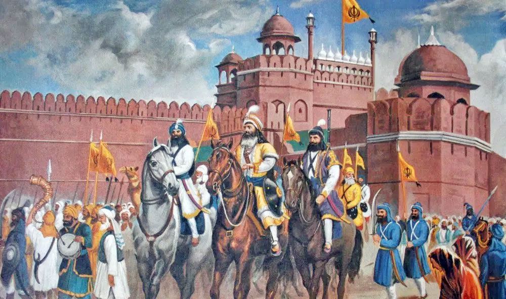 Monument of Victory of Sikhs in Golden Temple | Sikh Wars and Victories |  Sikh Victory over Delhi | Sikh Empire | Maharaja Jassa Singh Ramgarhia | Jassa  Singh Ahluwalia | Baghel